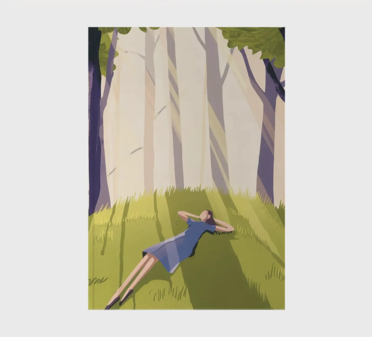 Forest Nap Reverie notebook by Timeless Huse