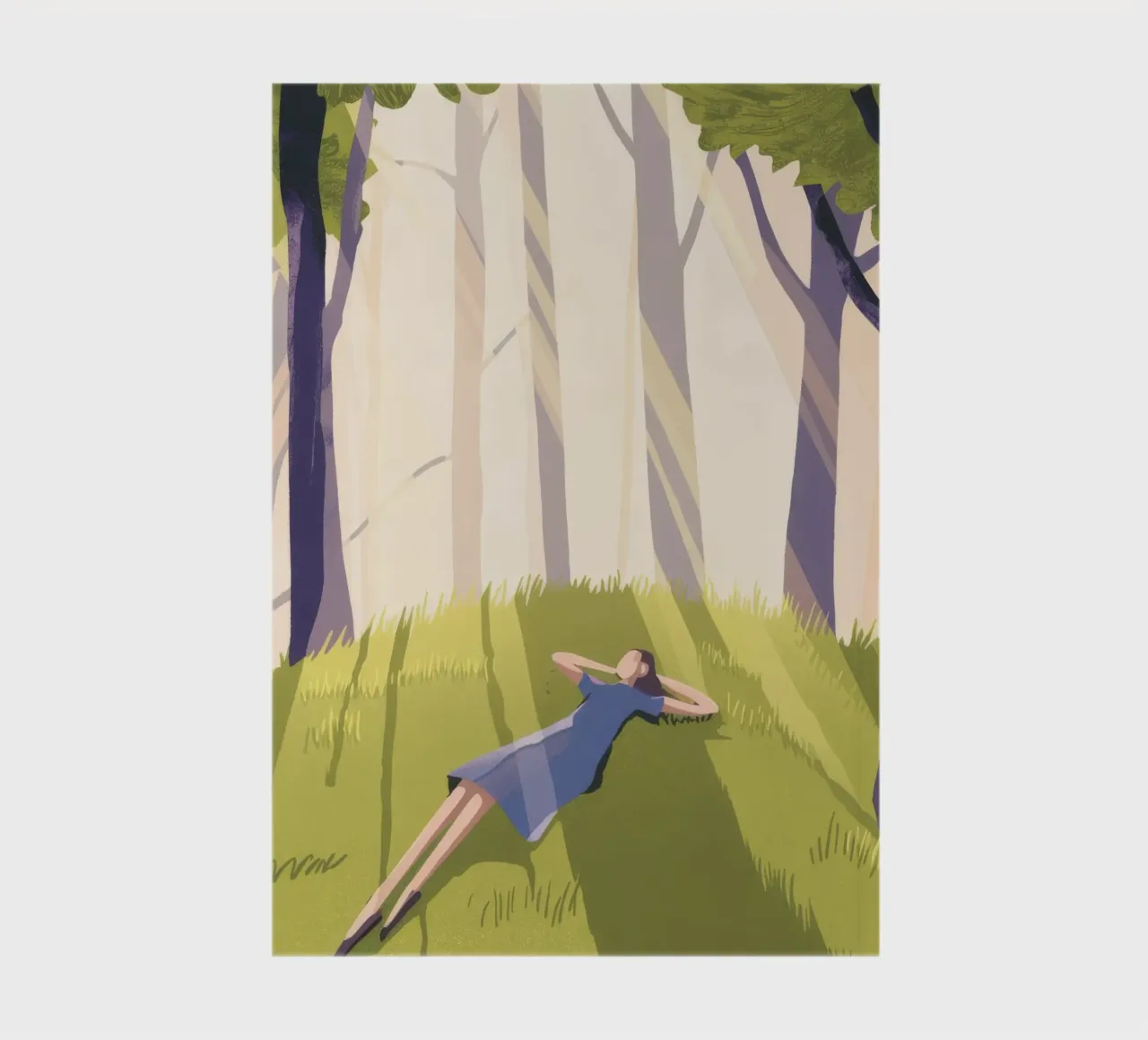 Forest Nap Reverie notebook by Timeless Huse