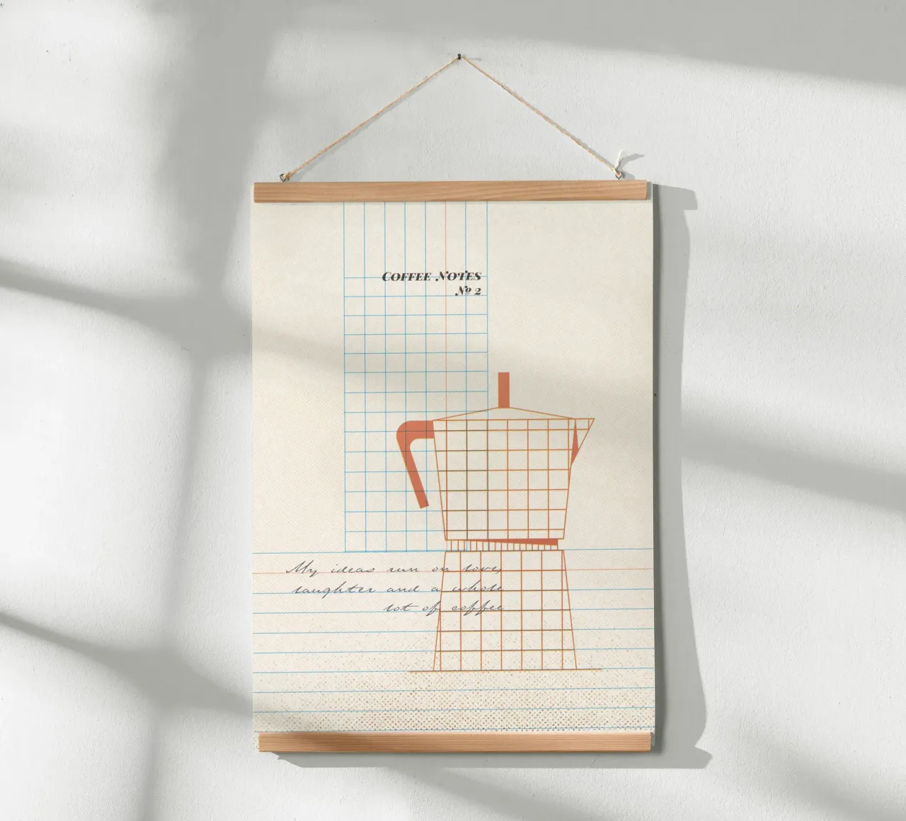 Caffee Notes Nr. 02 carta hahnemühle da lazydaypaper