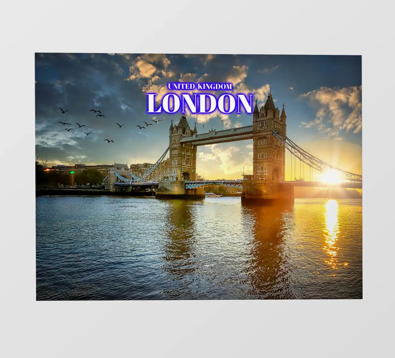 Il sole del Tower Bridge - Londra pellicola backlit da surfer28