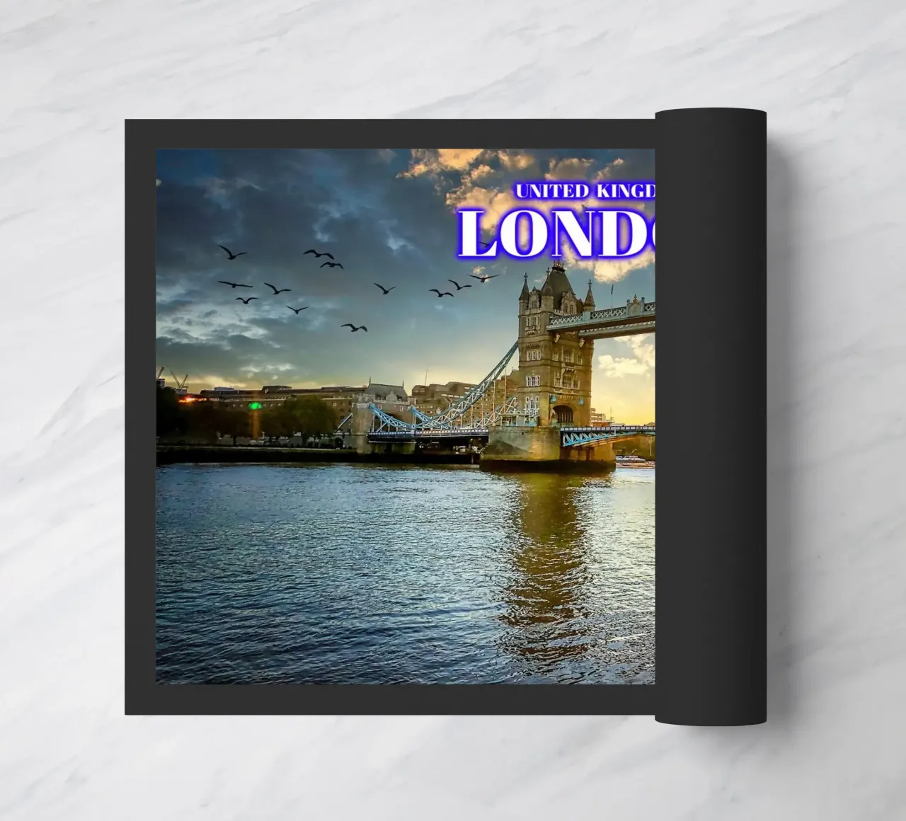 Il sole del Tower Bridge - Londra zerbino da surfer28