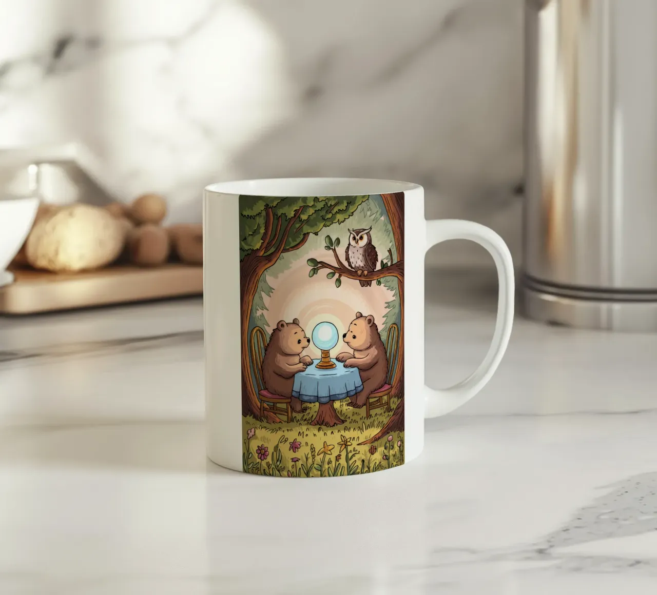 L'ora del tè mistico tazza in ceramica da Timeless Huse