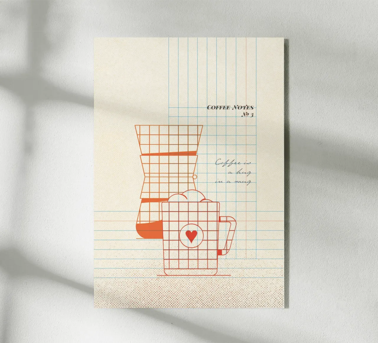 Caffee Notes Nr. 03 metacrilato de lazydaypaper
