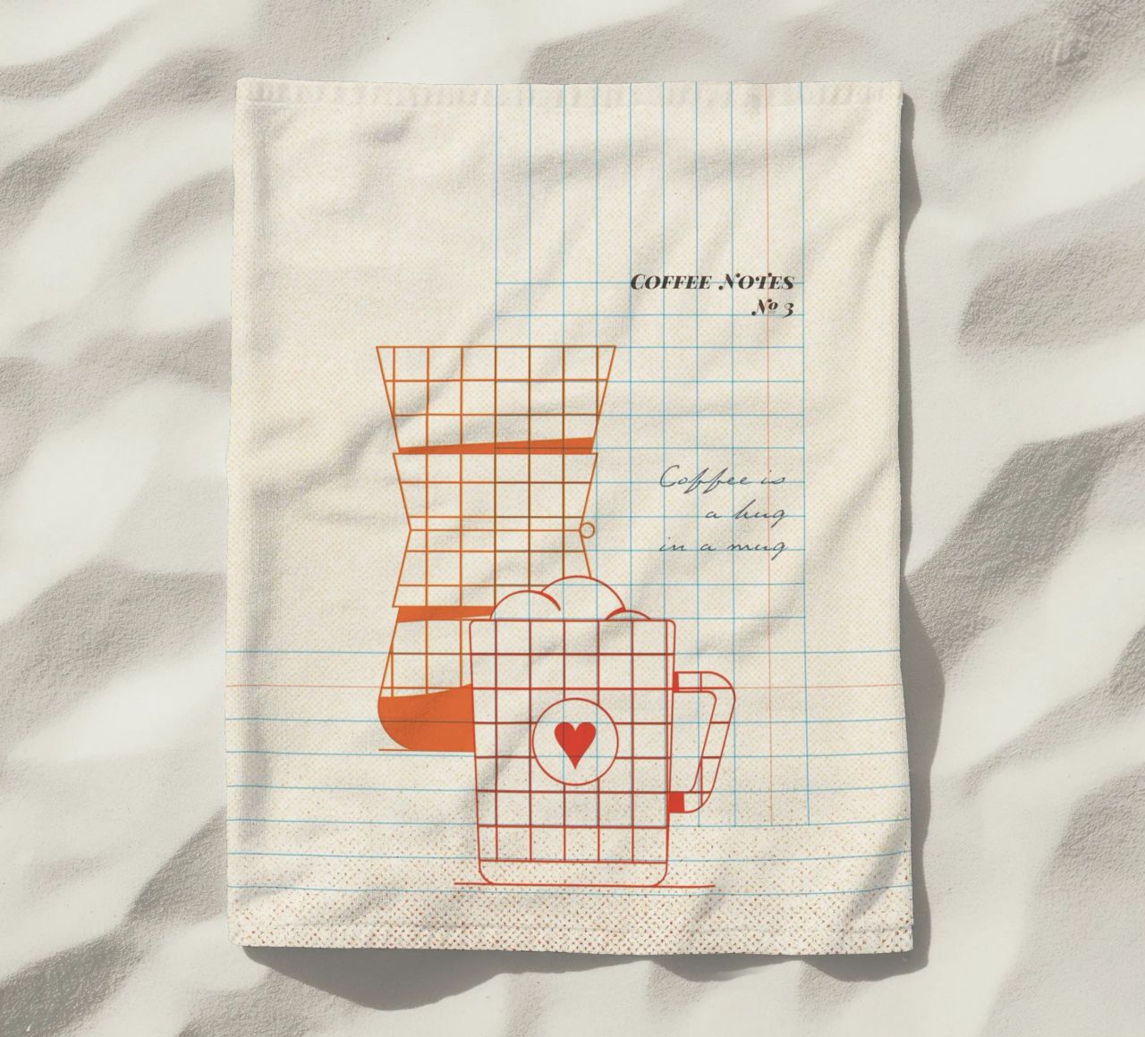 Caffee Notes Nr. 03 telo mare da lazydaypaper