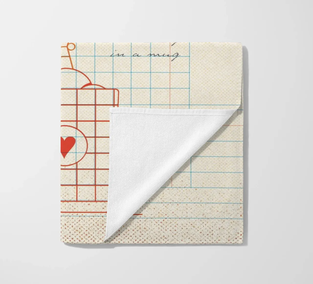Caffee Notes Nr. 03 toalla de playa de lazydaypaper