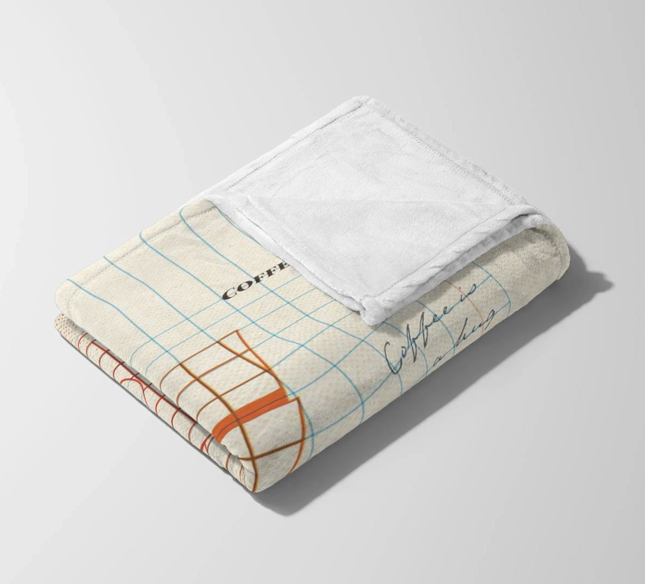Caffee Notes Nr. 03 coperta in pile da lazydaypaper