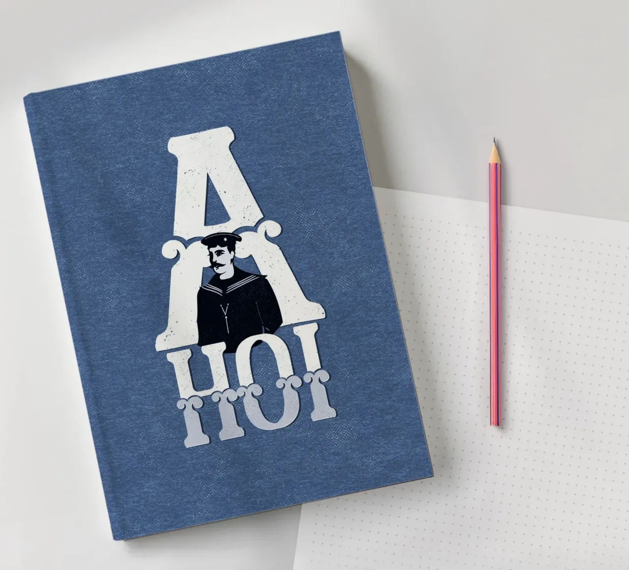 Ahoi notebook by lazydaypaper