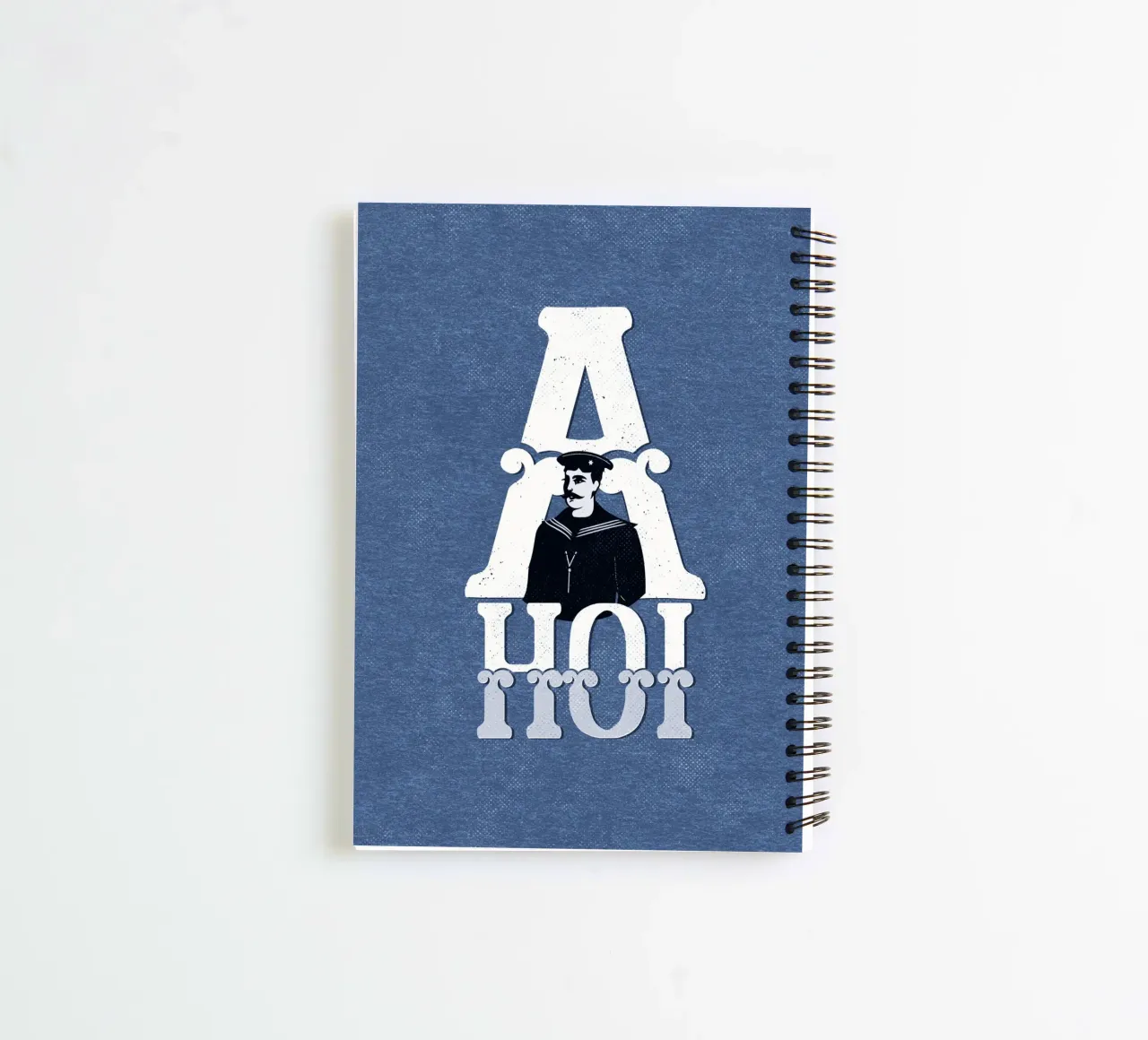 Ahoi carnet à spirale de lazydaypaper