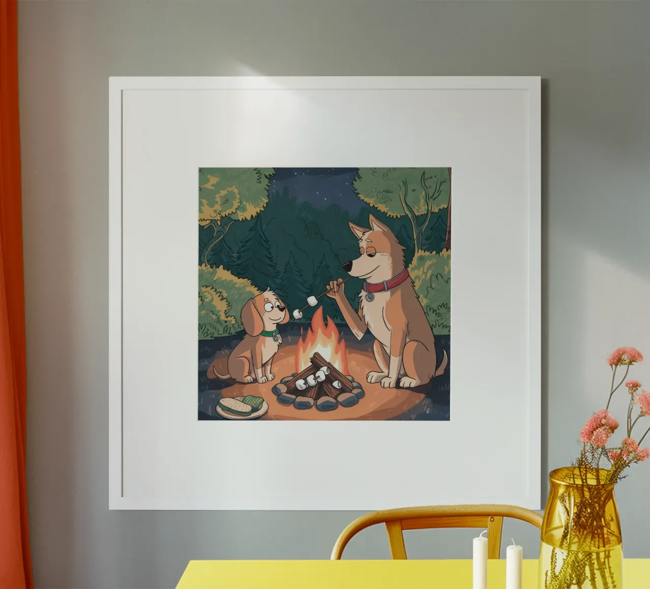 Compagnia del fuoco carta hahnemühle da Timeless Huse