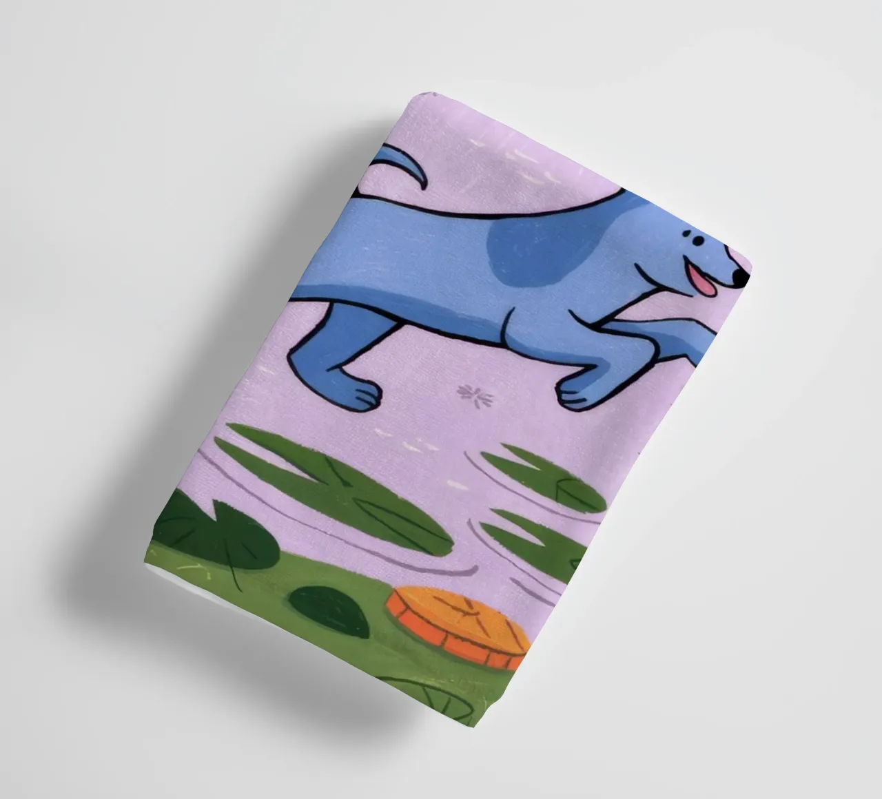 Speelse weideachtervolging badhanddoek van Timeless Huse