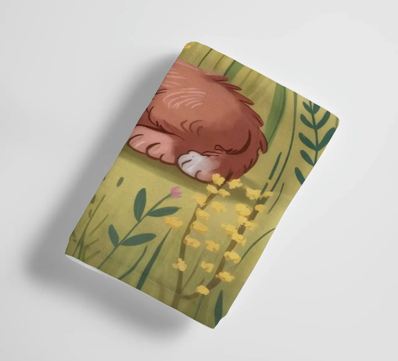 Rust in de weide badhanddoek van Timeless Huse