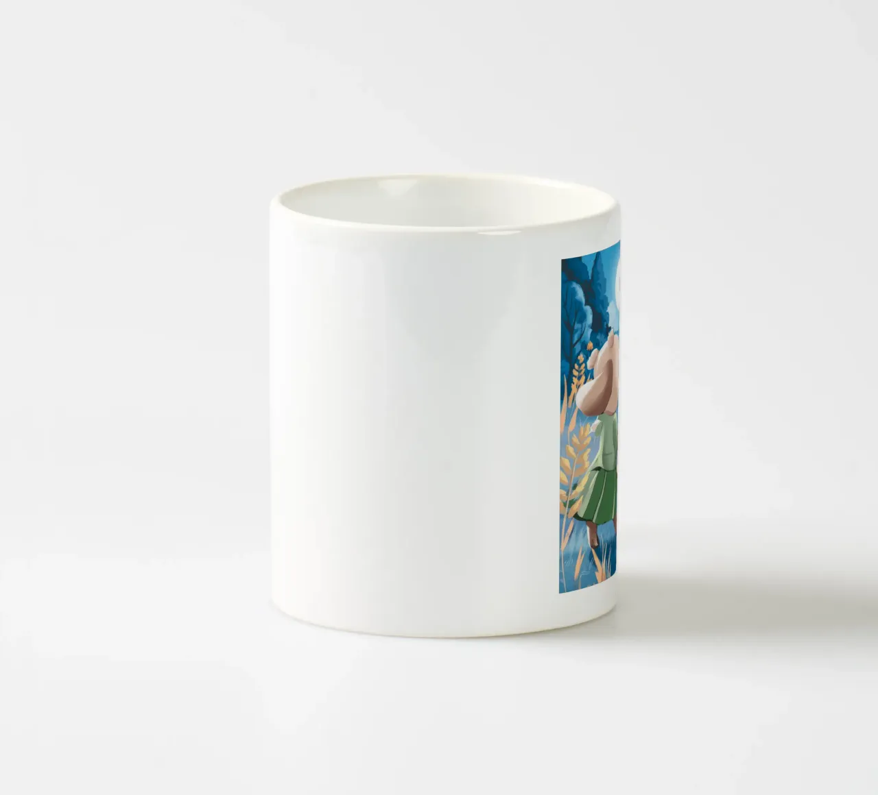 Gioco della foresta al chiaro di luna tazza in ceramica da Timeless Huse