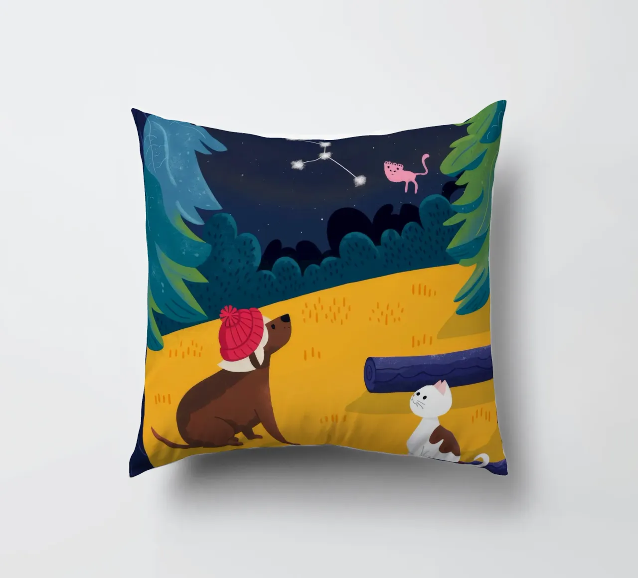 Compagni animali celesti cuscino da Timeless Huse
