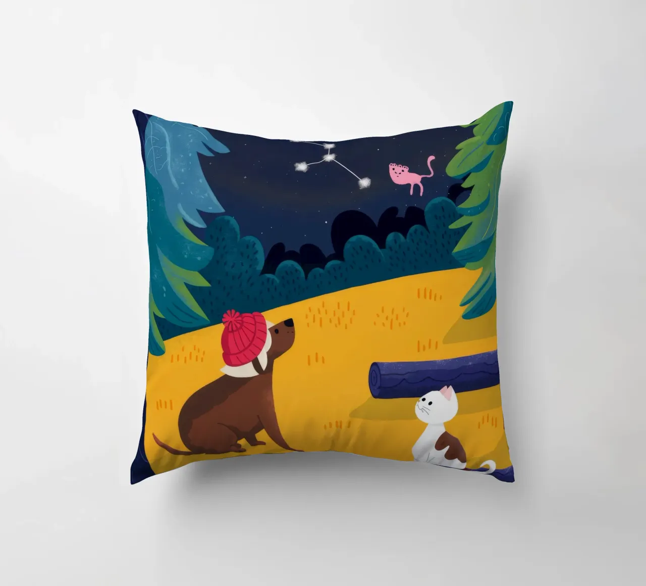 Compagni animali celesti cuscino da Timeless Huse