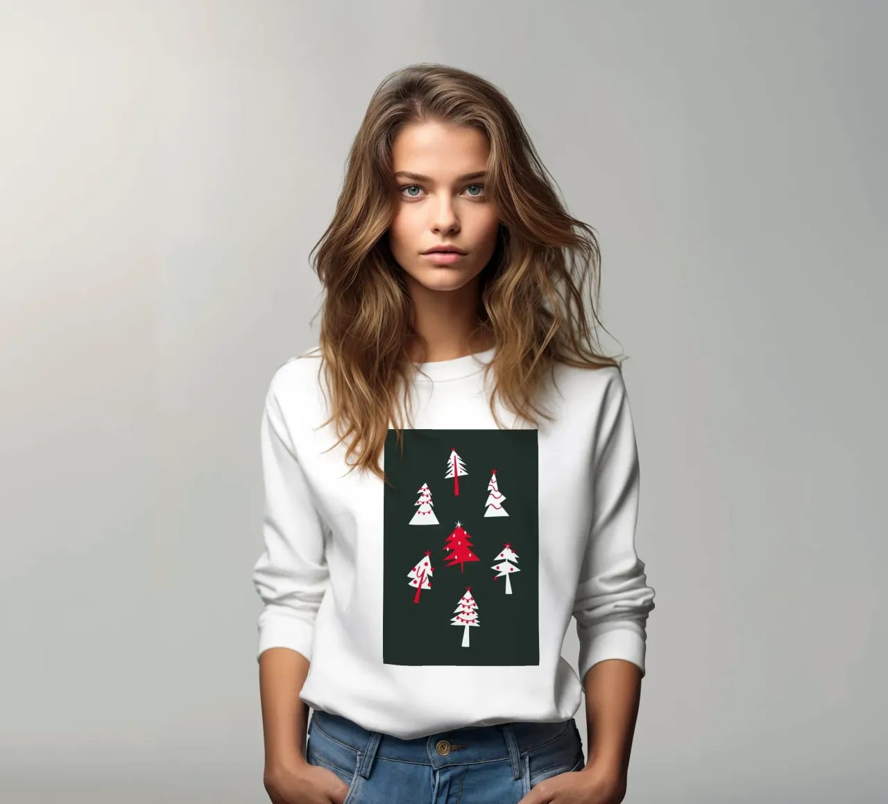 Holiday Pines felpa da Mariery Young