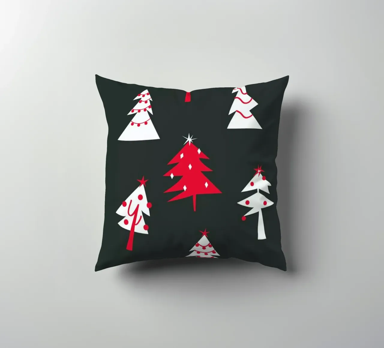 Holiday Pines decorative cushion by Mariery Young