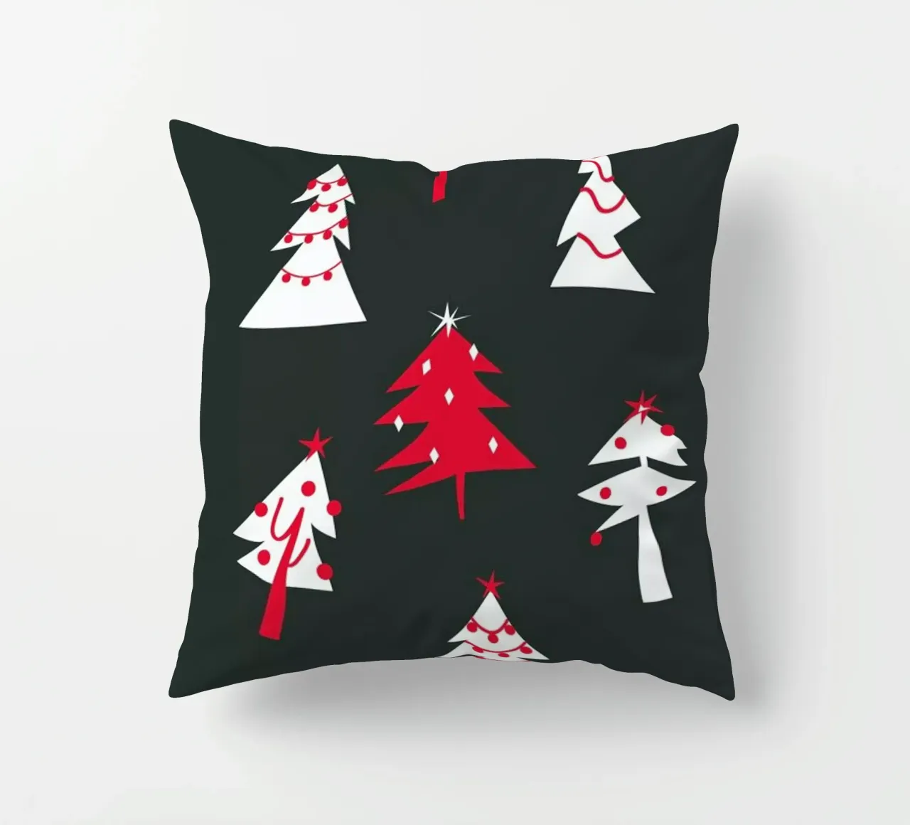 Holiday Pines decorative cushion by Mariery Young