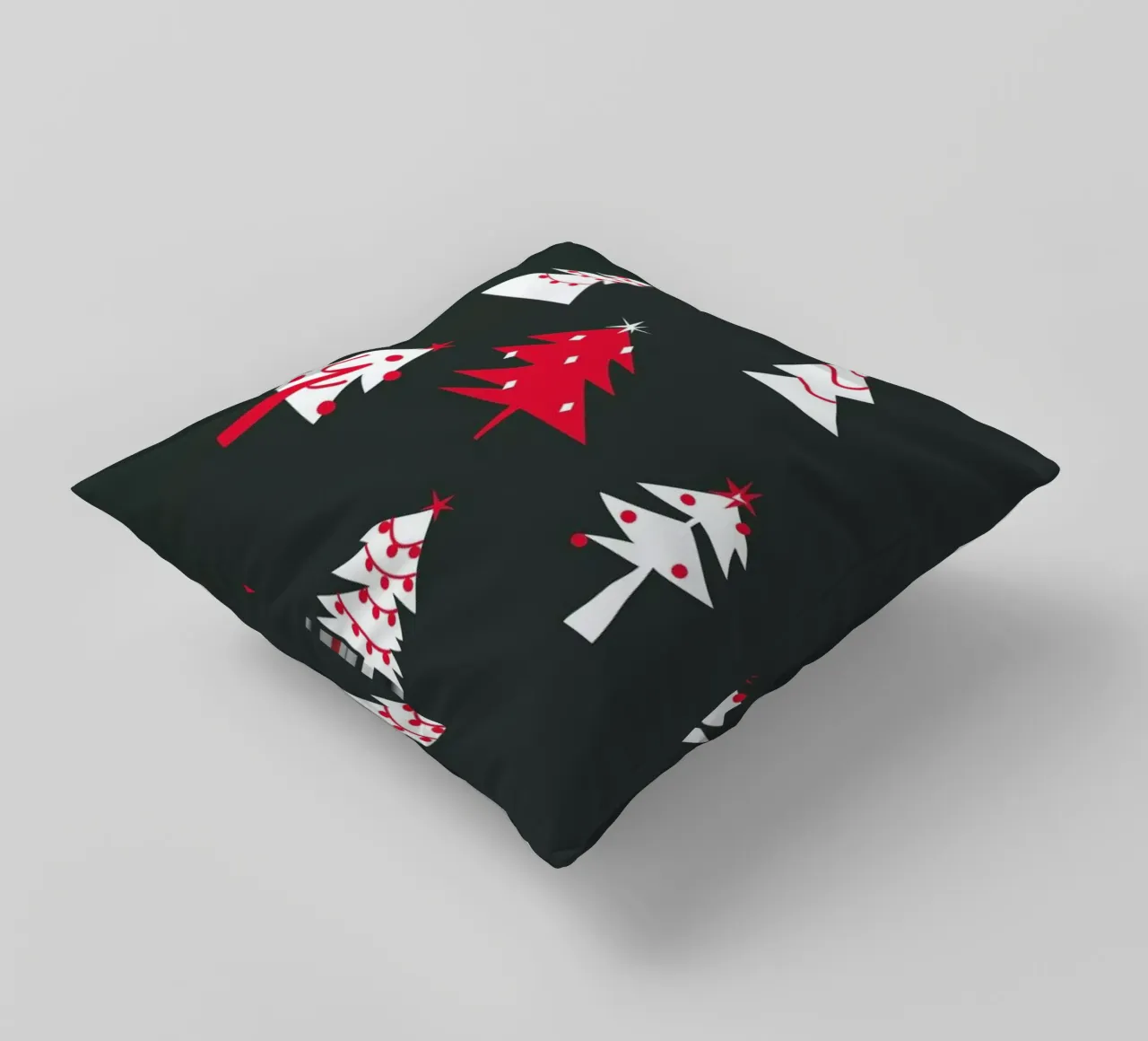 Holiday Pines decorative cushion by Mariery Young