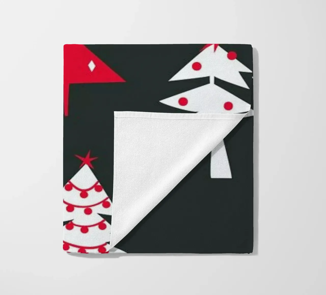 Holiday Pines beach towel by Mariery Young