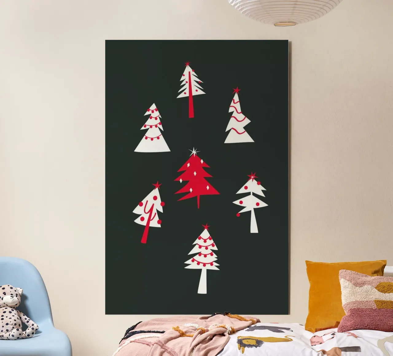 Holiday Pines forex plate by Mariery Young