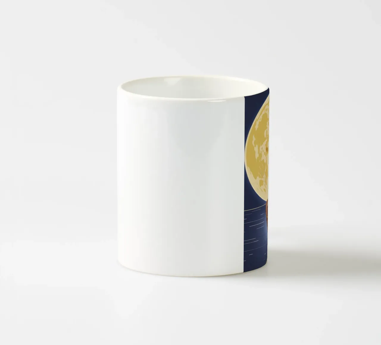 Serenata del viaggio al chiaro di luna tazza in ceramica da Timeless Huse