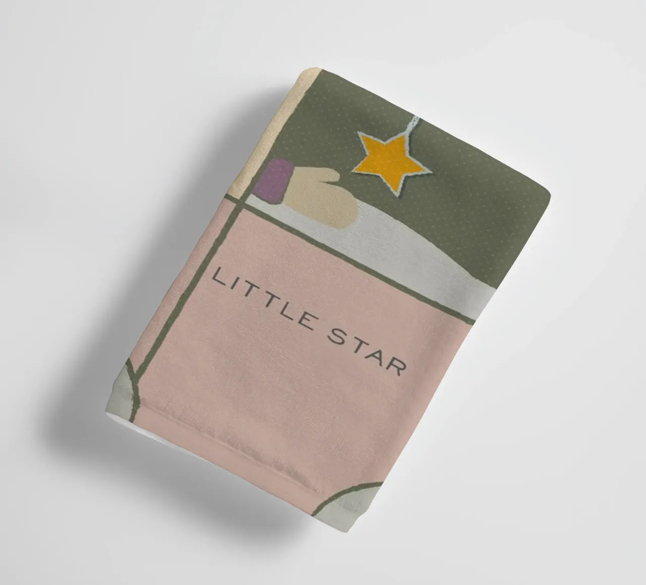 Twinkle Twinkle Little Star asciugamano da bagno da lazydaypaper