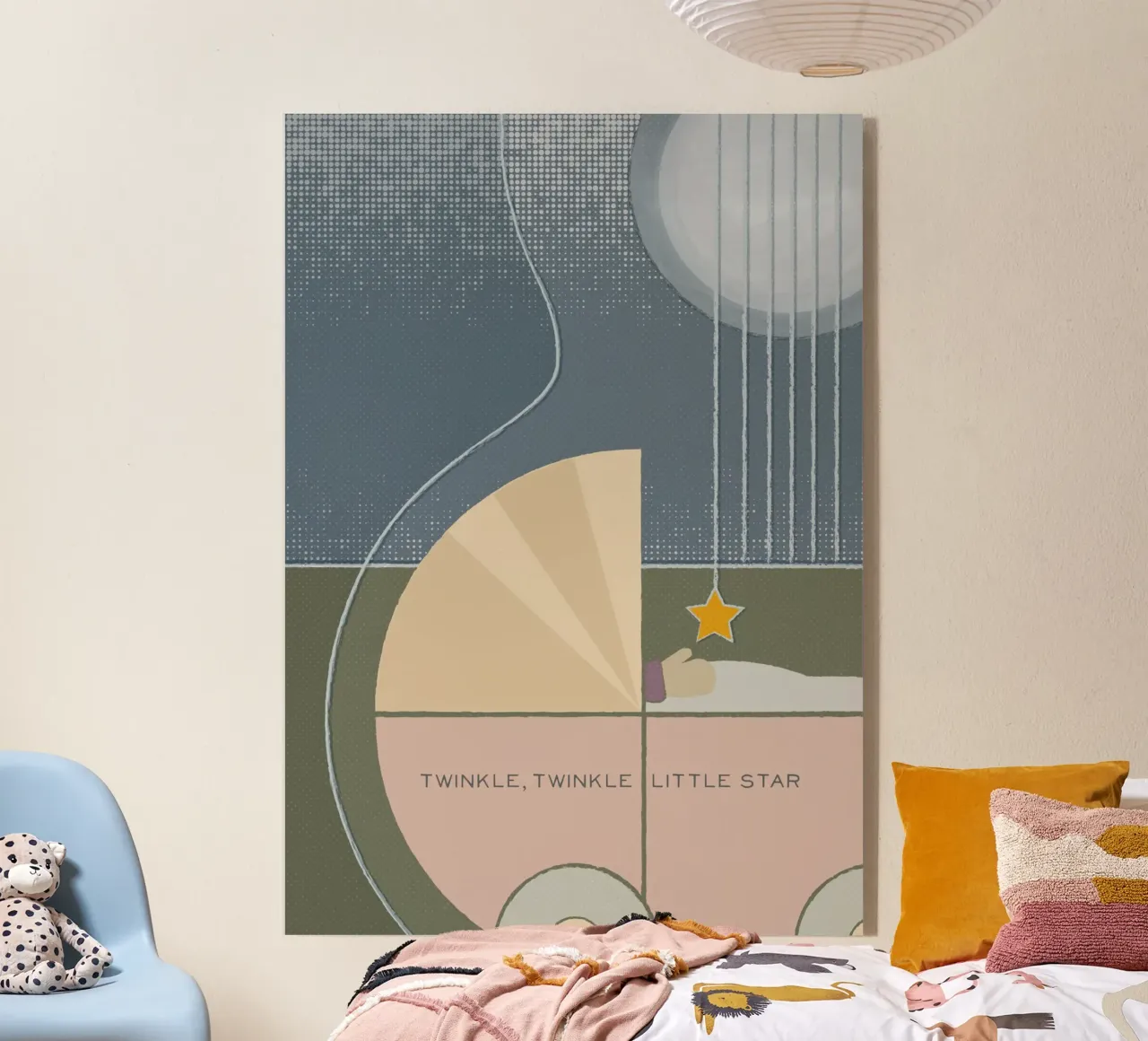 Twinkle Twinkle Little Star plexiglass da lazydaypaper