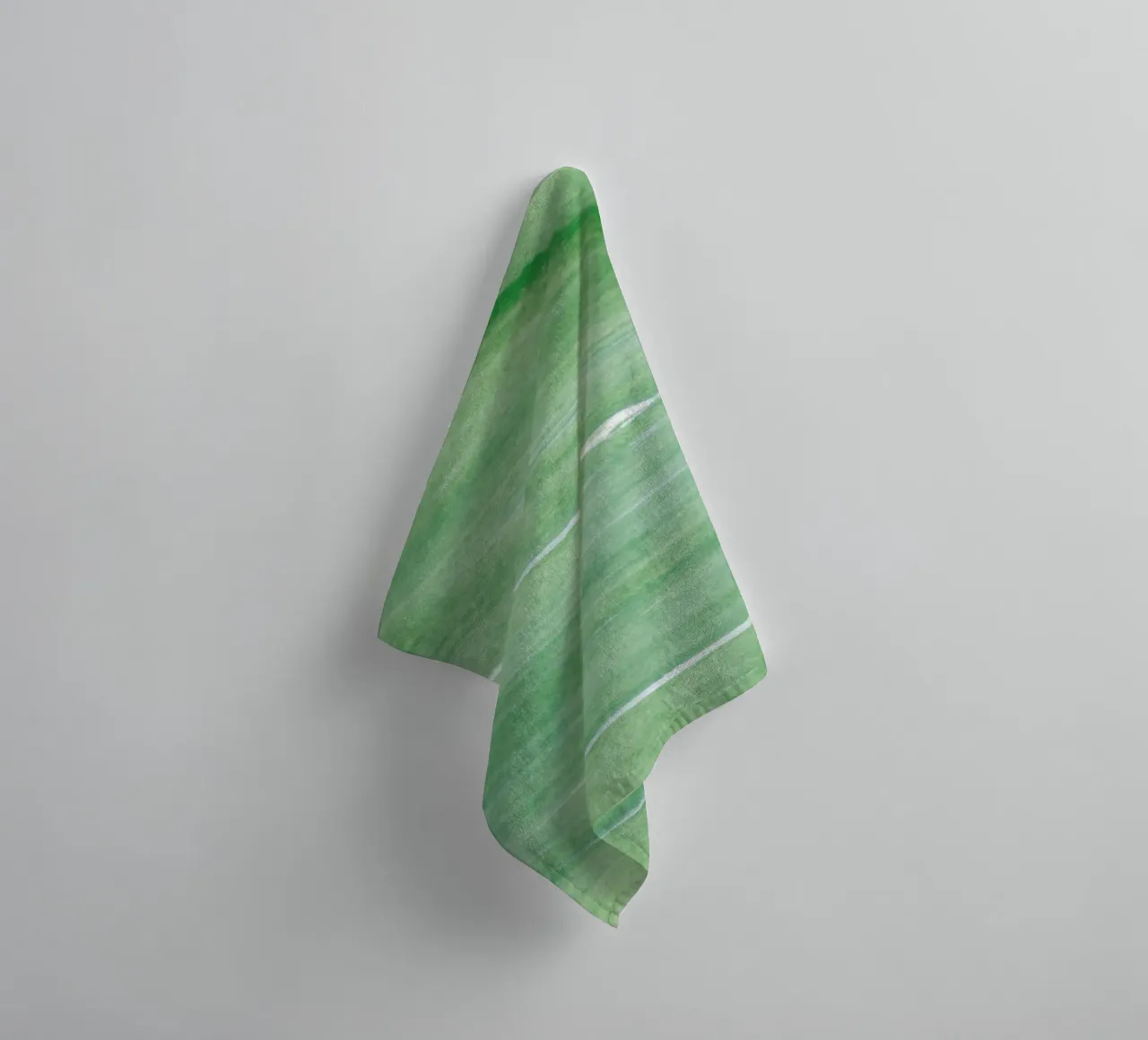 Textures | Soft Apple Green Paint Wave towel by sabidussi