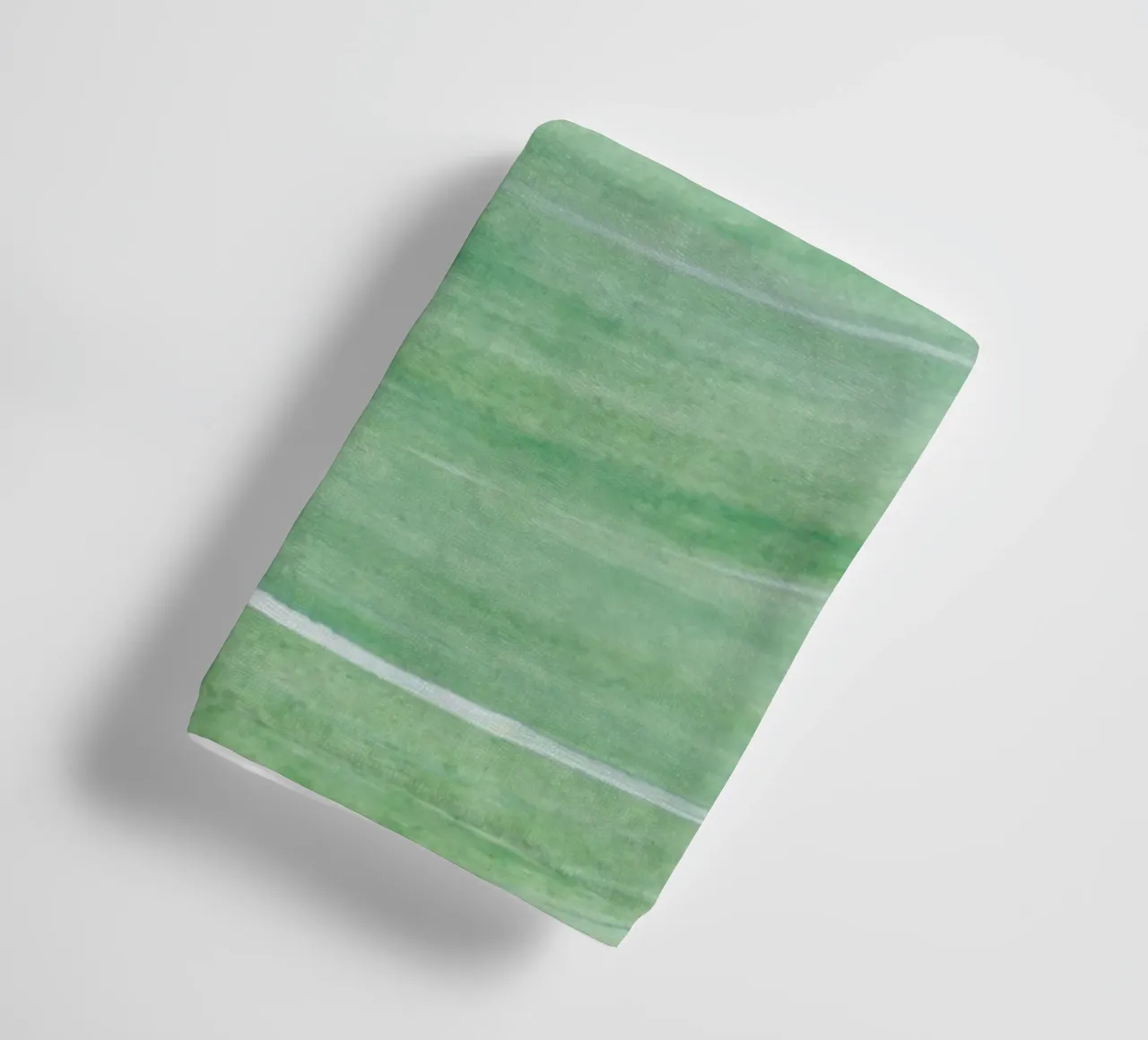 Textures | Soft Apple Green Paint Wave towel by sabidussi