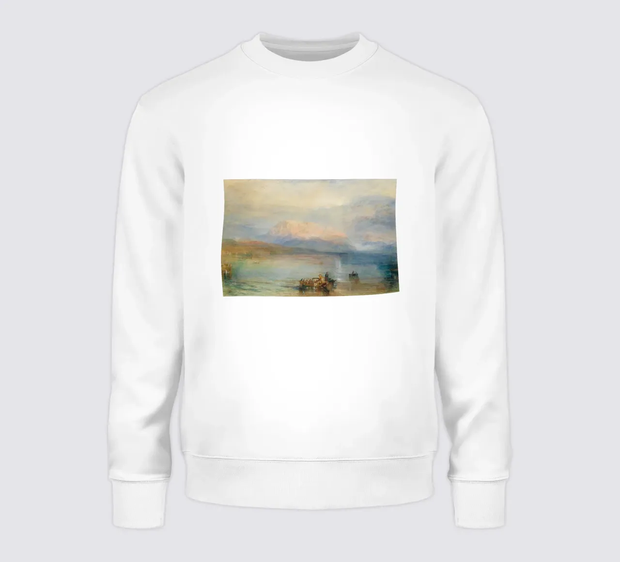 Joseph Mallord William Turner - I rigi rossi felpa da Timeless Artworks
