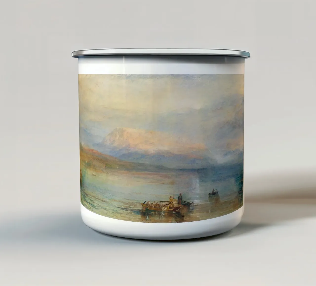 Joseph Mallord William Turner - I rigi rossi tazza in smalto da Timeless Artworks