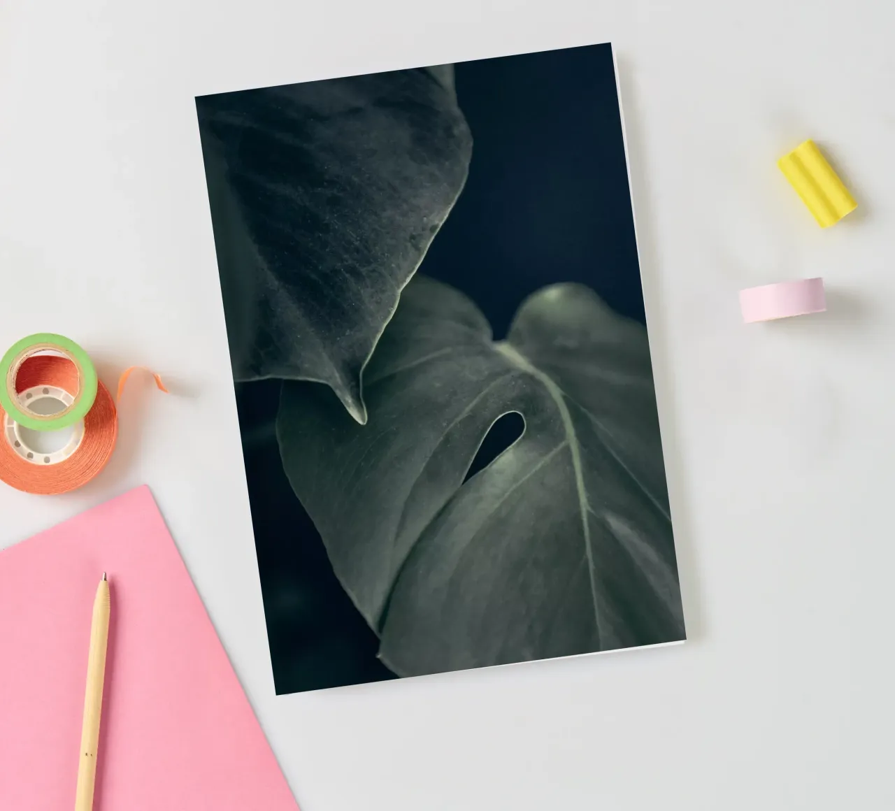 Moody Monstera 1 notebook by Klaus with K