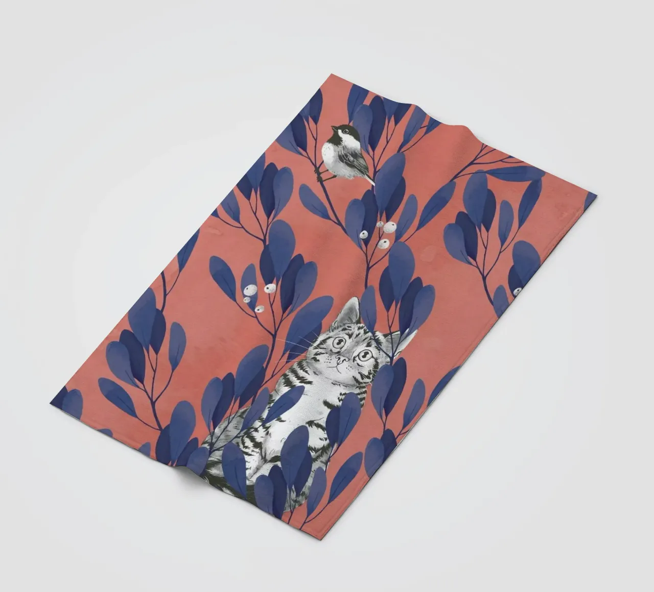 In The Wild fleece blanket by Laura Graves