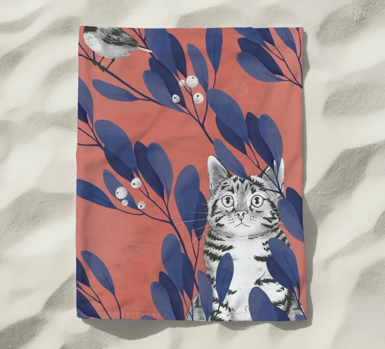 In The Wild beach towel by Laura Graves