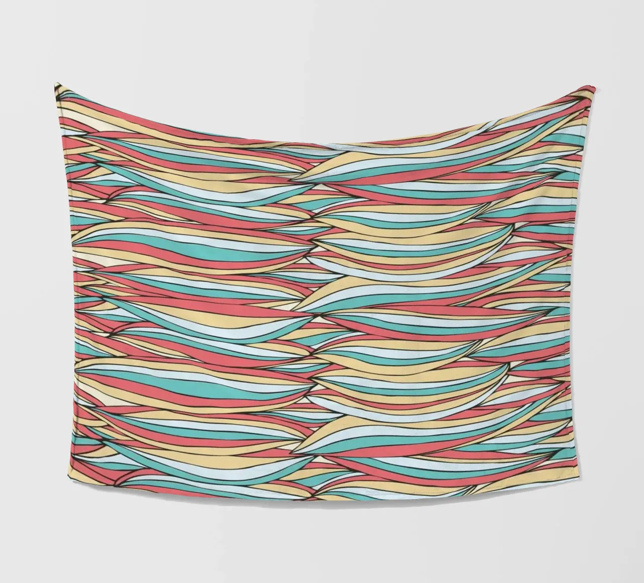 Candy fleecedeken van Pom Graphic Design