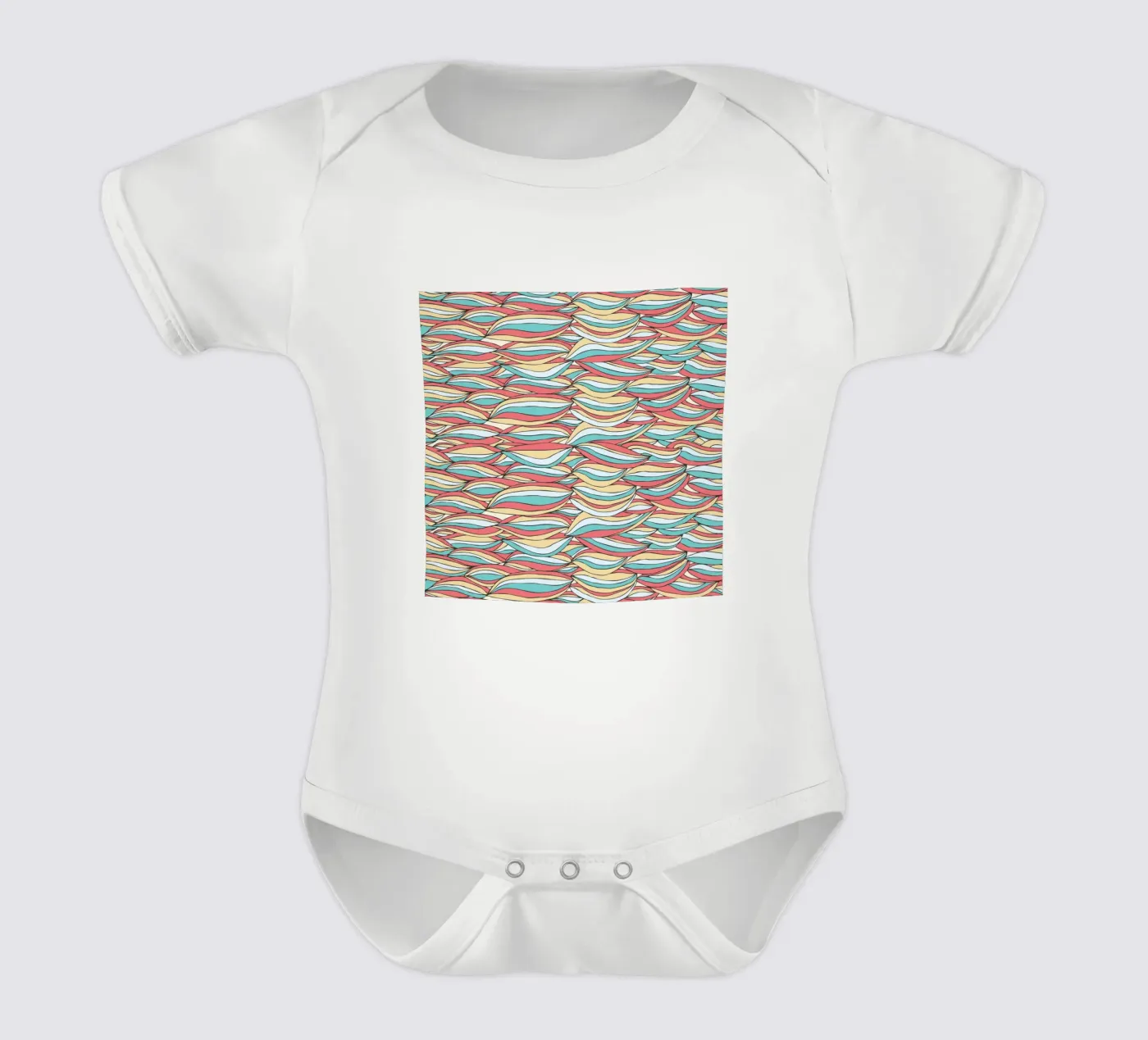 Candy Kurzarm Babybody von Pom Graphic Design