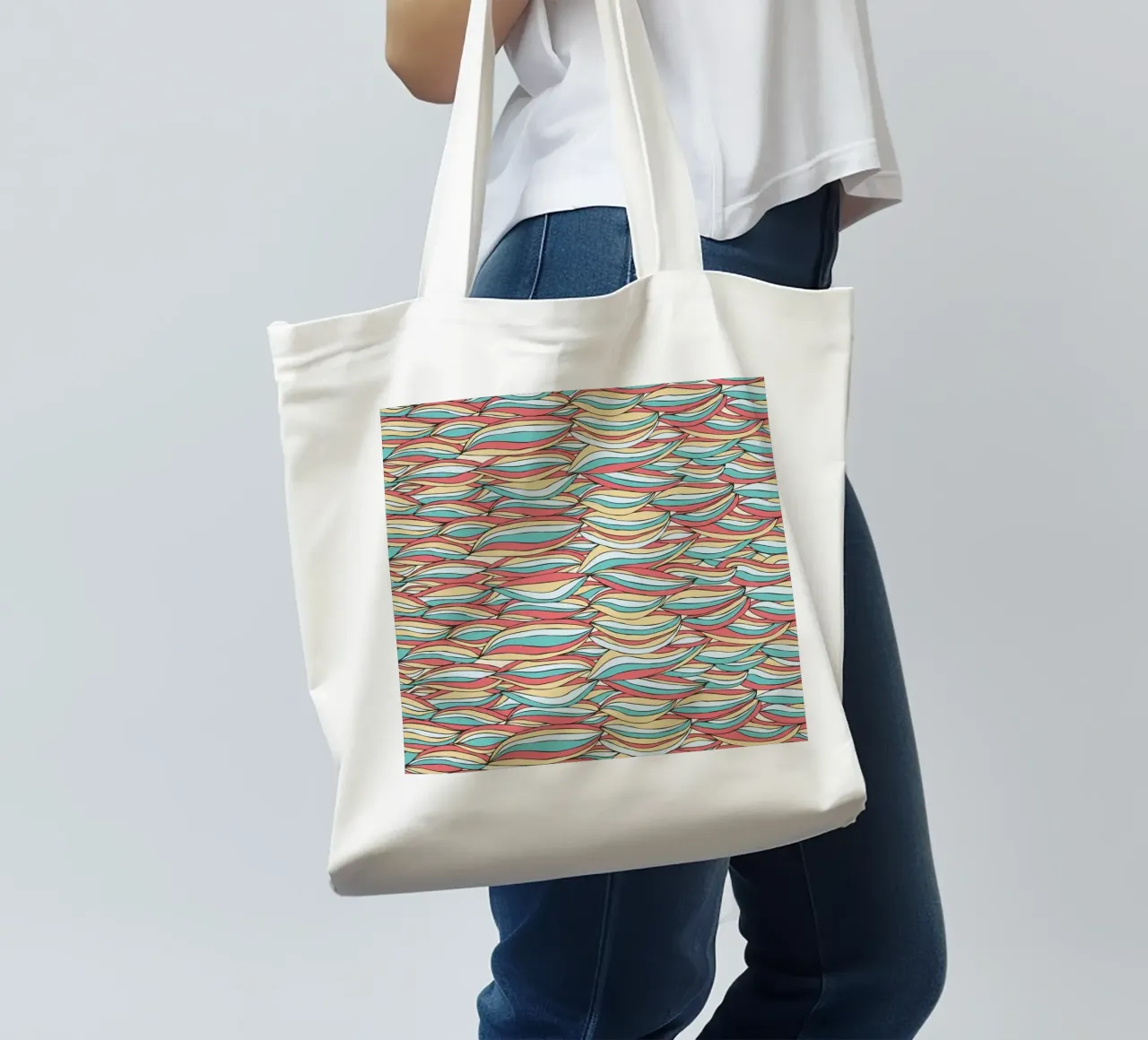 Candy Jutebeutel von Pom Graphic Design