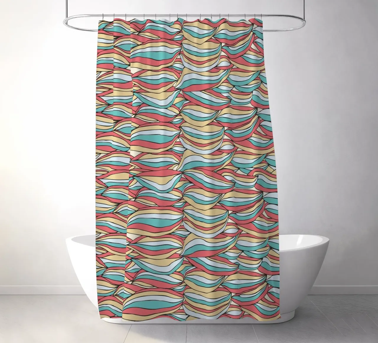 Candy Duschvorhang von Pom Graphic Design