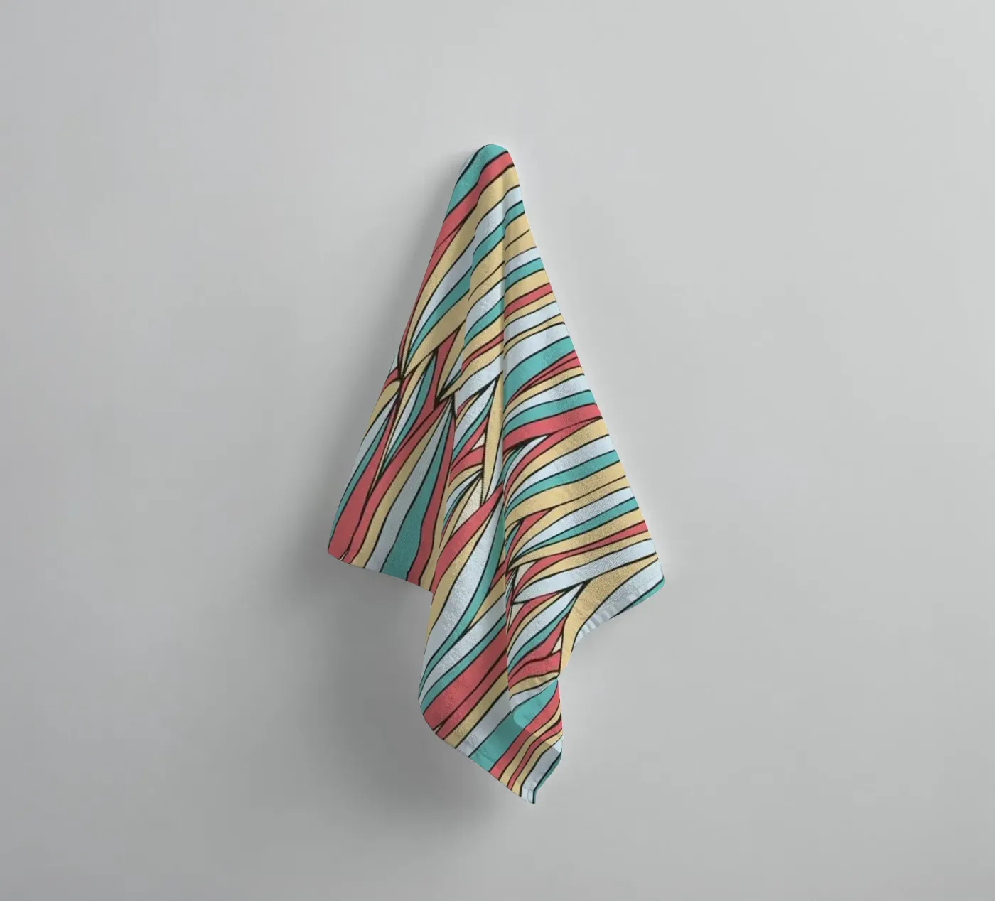 Candy badhanddoek van Pom Graphic Design