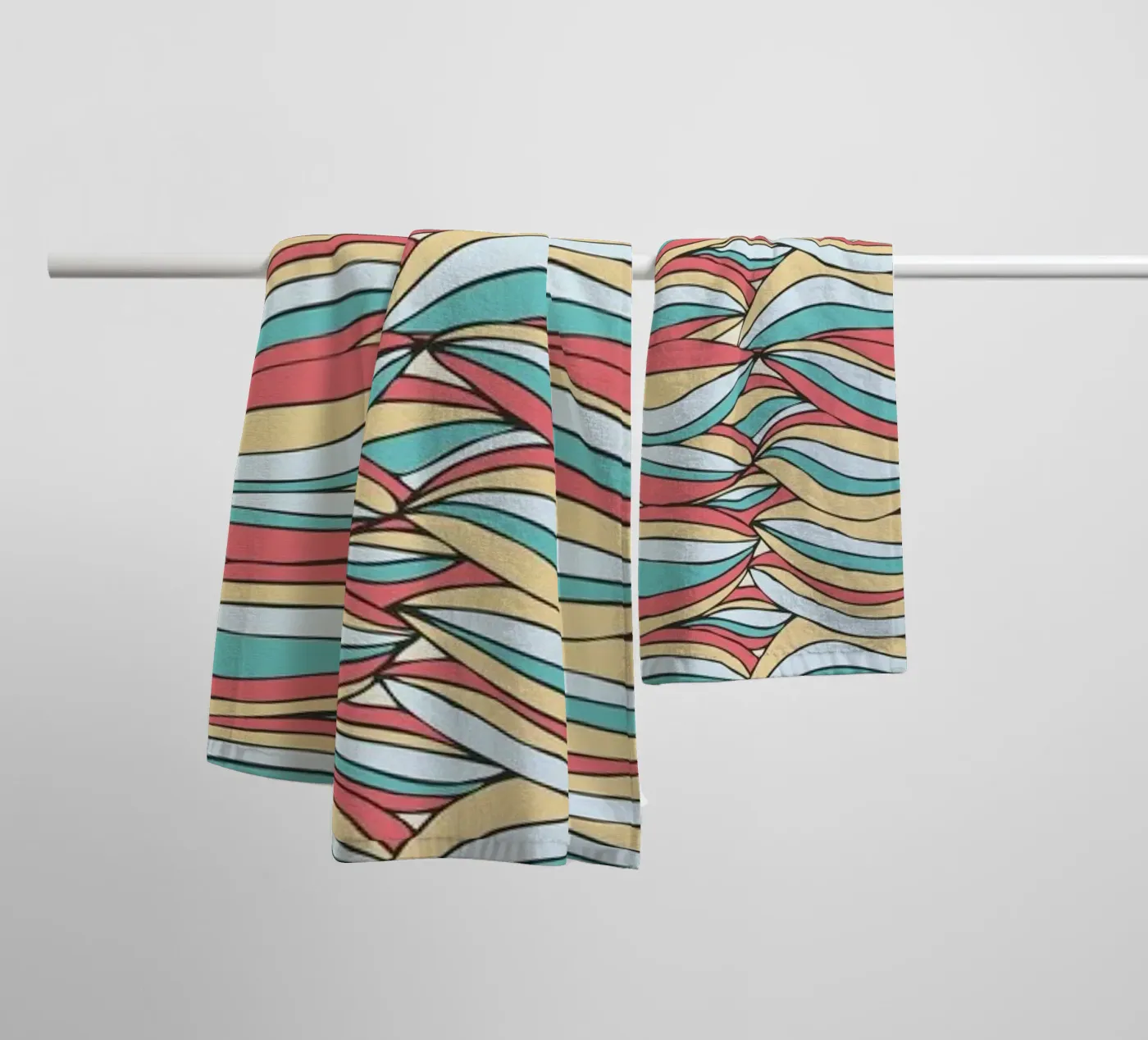 Candy badhanddoek van Pom Graphic Design