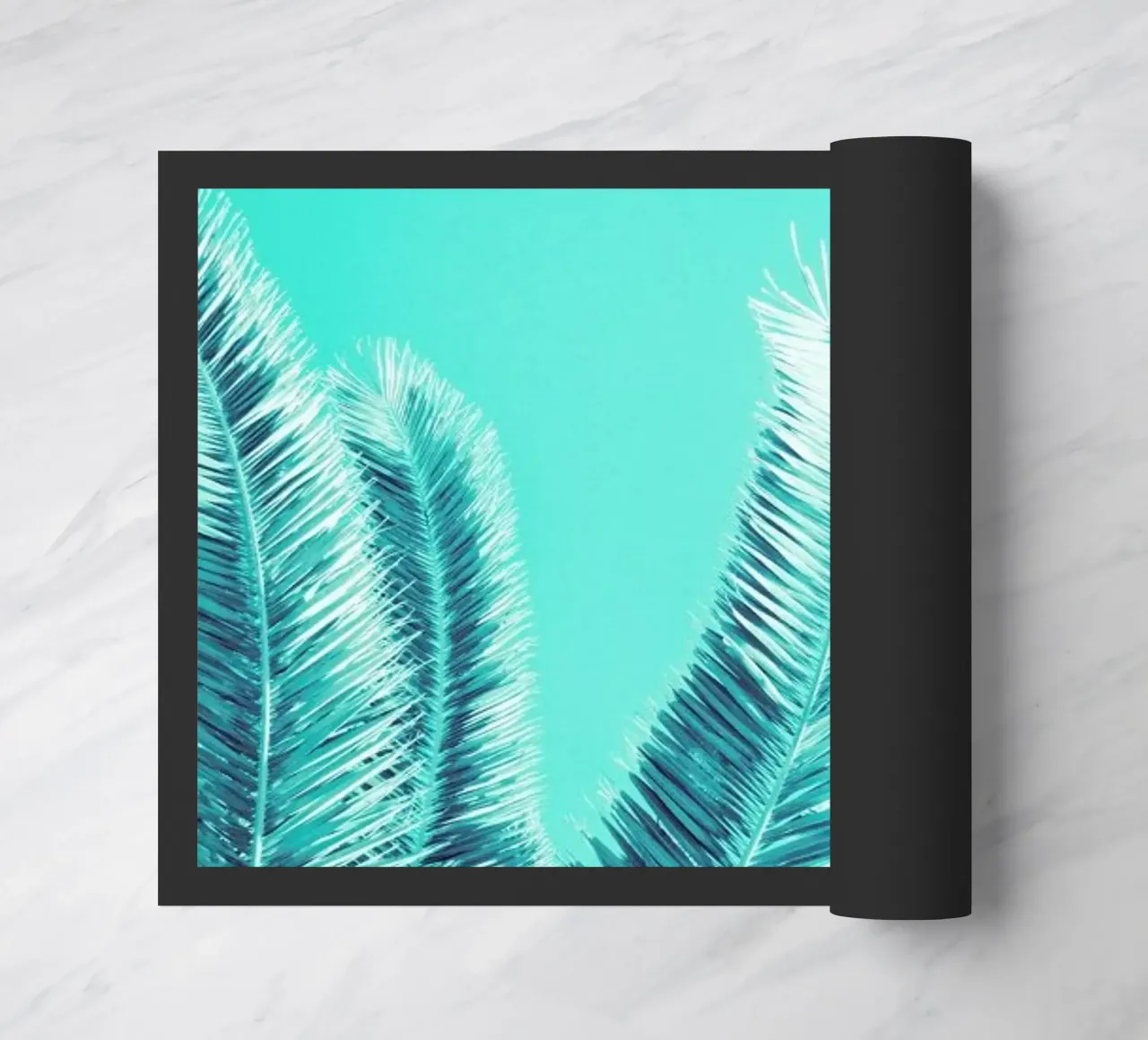 Green Palm Trees zerbino da Victoria Frost