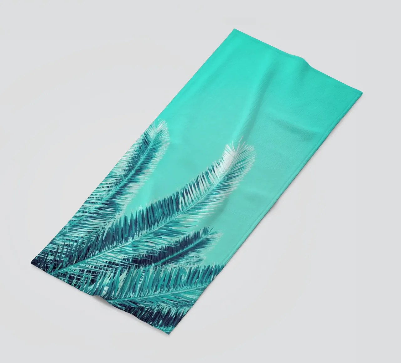Green Palm Trees telo mare da Victoria Frost
