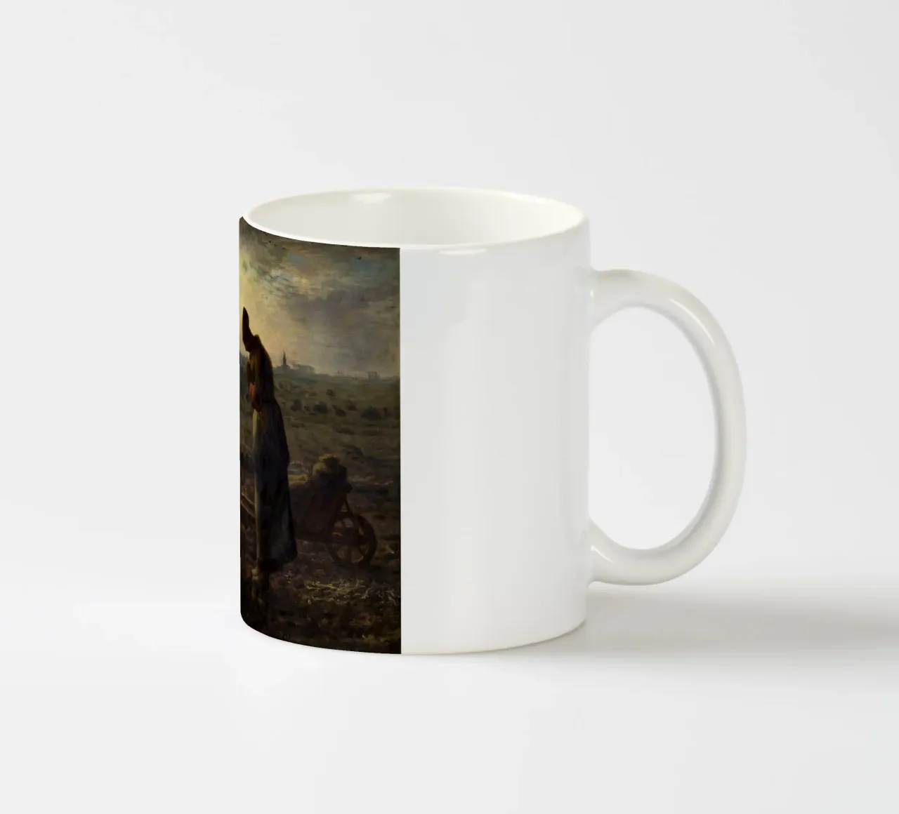 Jean-François Millet - L'Angelus tazza in ceramica da Timeless Artworks