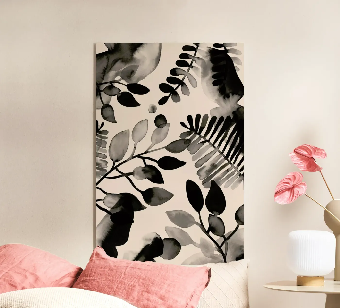 Leaves - Pink plexiglass da BlauMaschine
