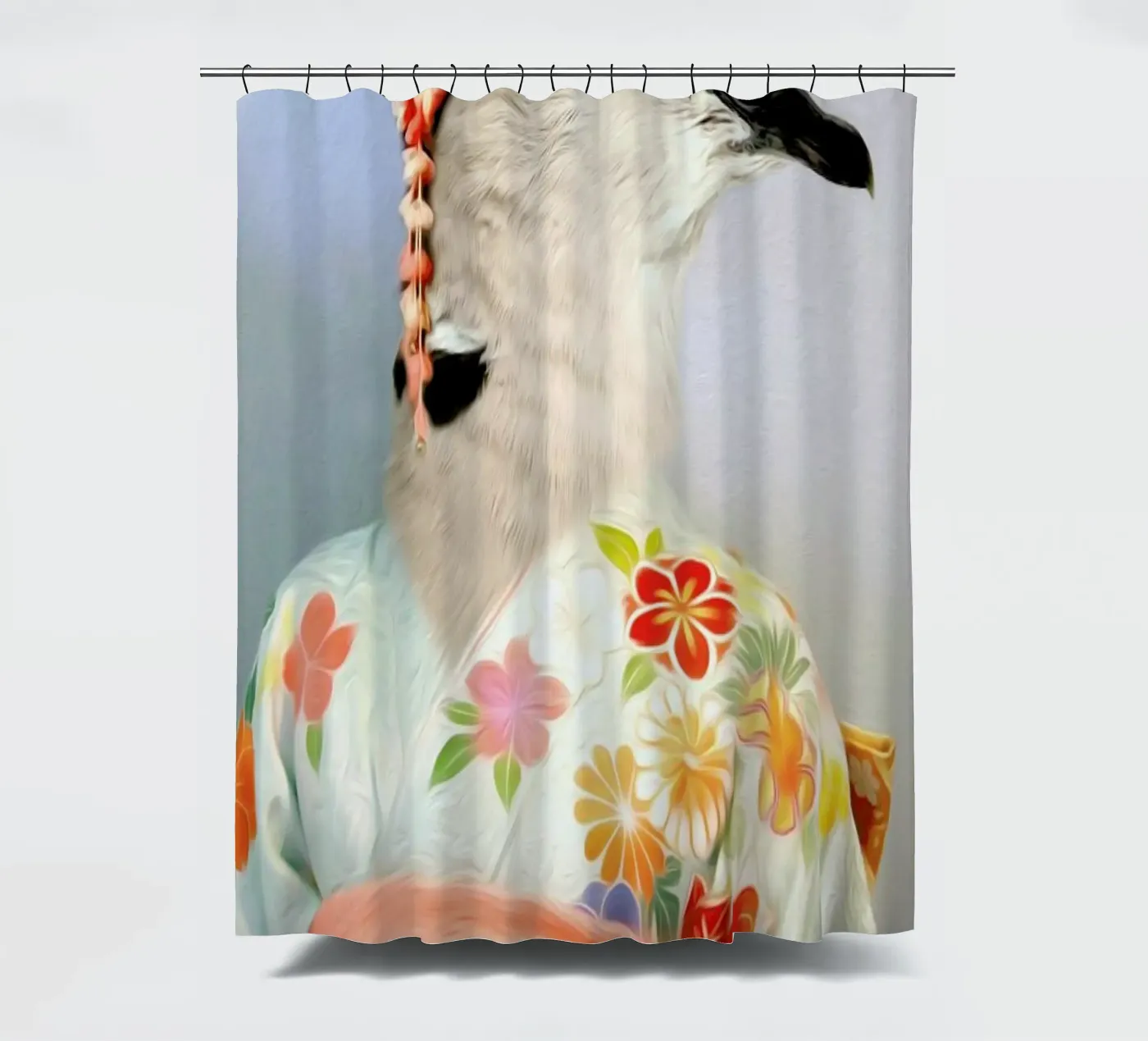 Toki Duschvorhang von Tein Lucasson