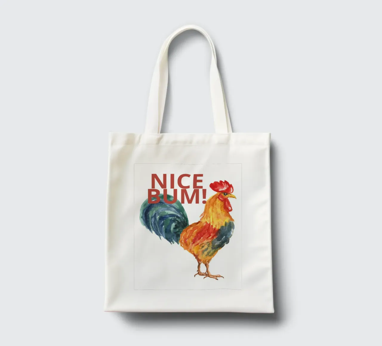 NICE BUM! borsa in juta da ramosashop