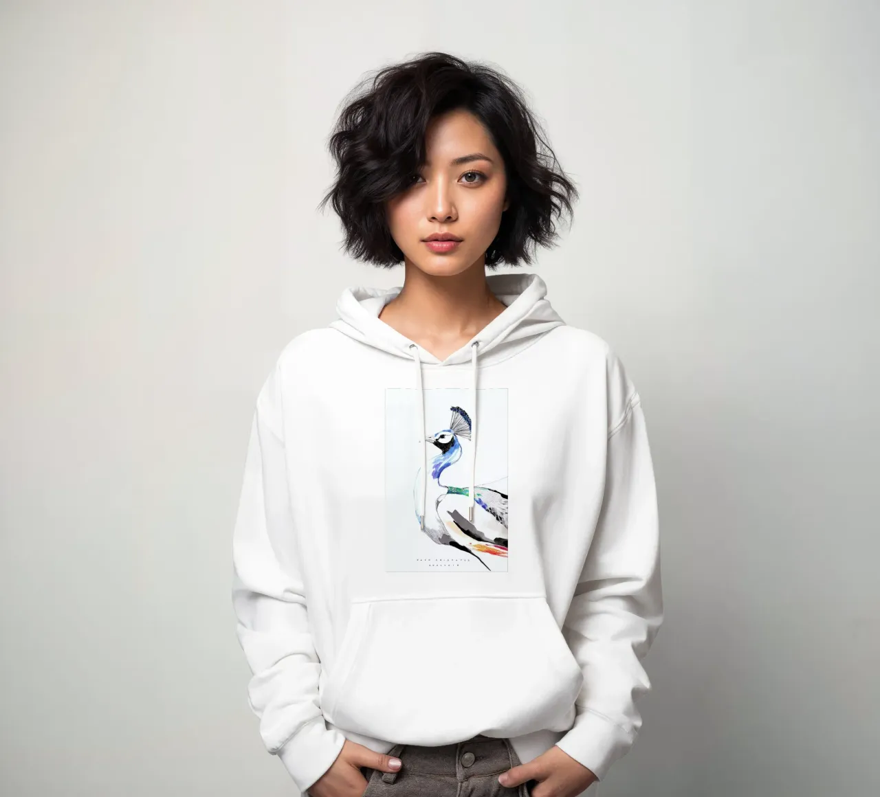 Peacock sudadera con capucha de Mala Alani