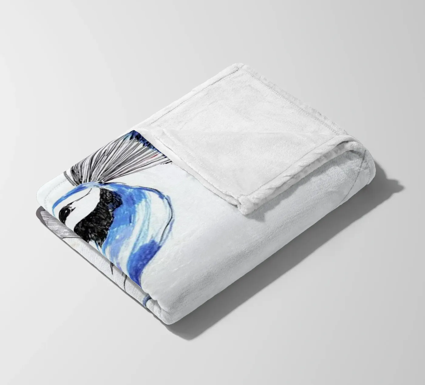 Peacock fleecedeken van Mala Alani