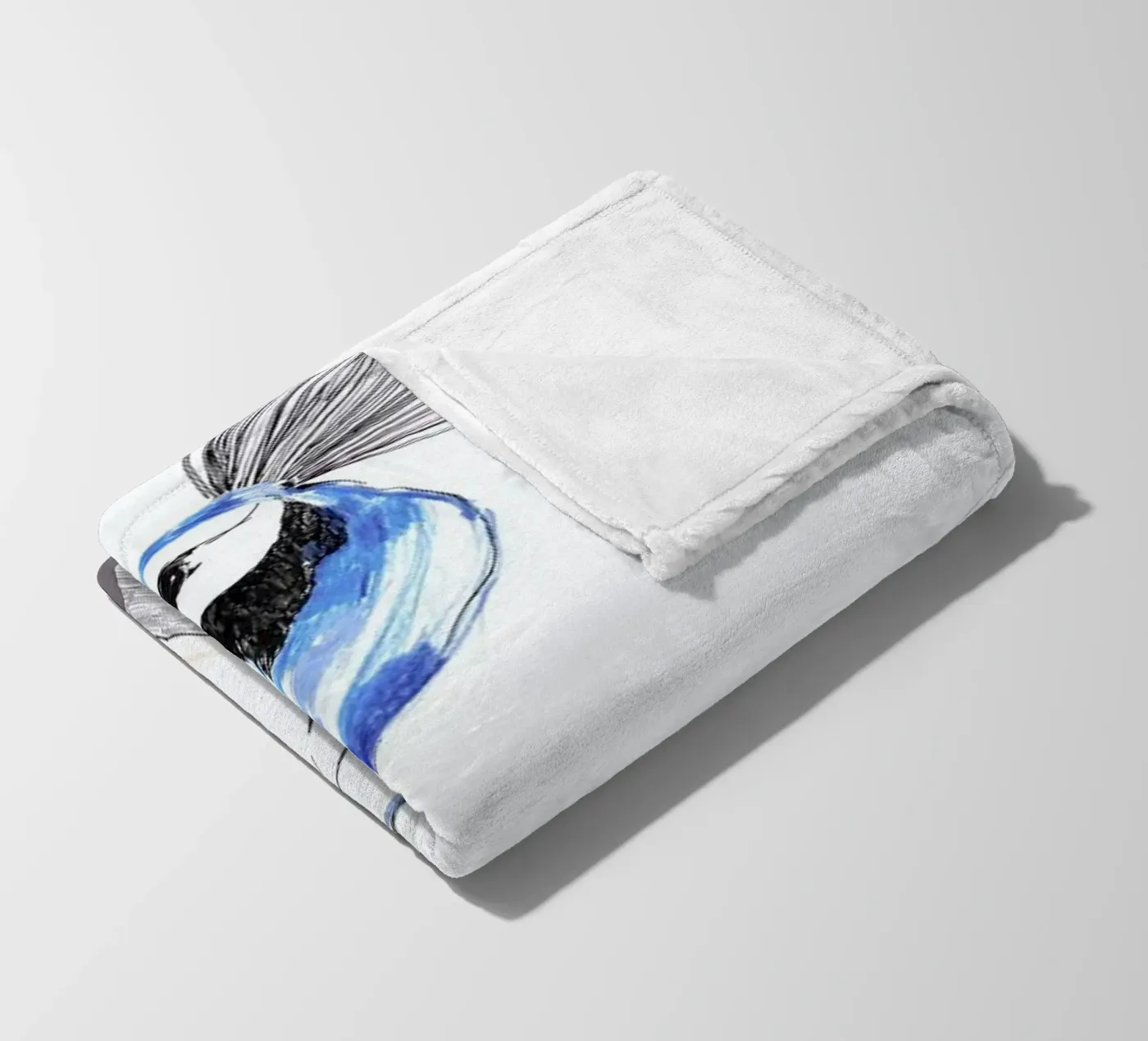 Peacock fleecedeken van Mala Alani