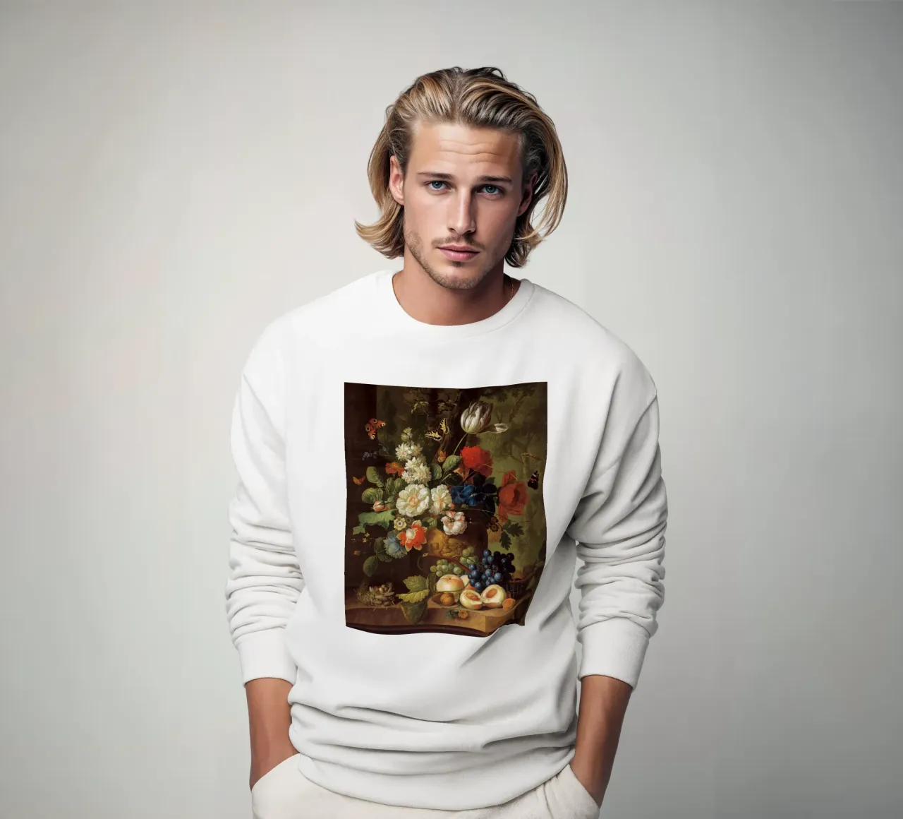 Jan van Os Fiori felpa da Timeless Artworks